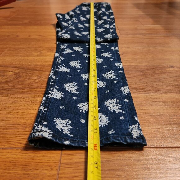 J. Crew Cropped Matchstick Floral Print Jeans - Picture 11 of 14